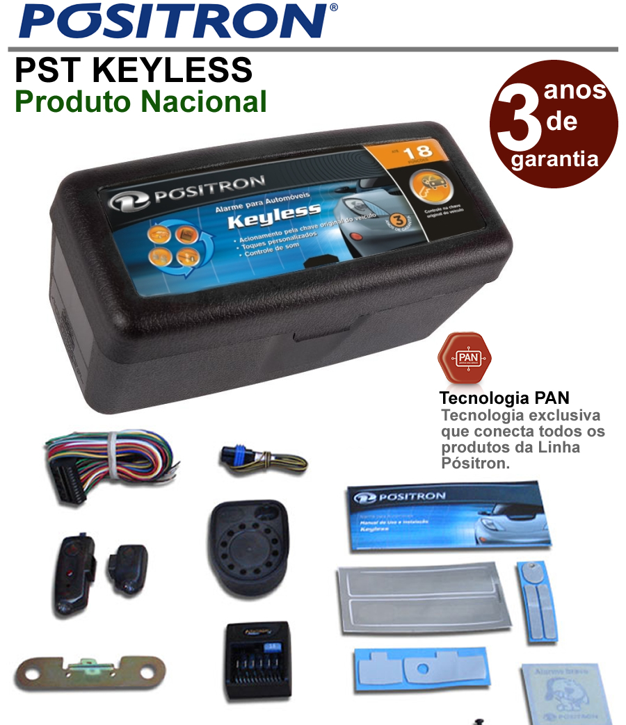 ASX - Alarme Positron Key Less