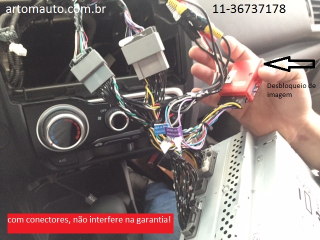 Desbloqueio Honda Fit (EX e EXL)