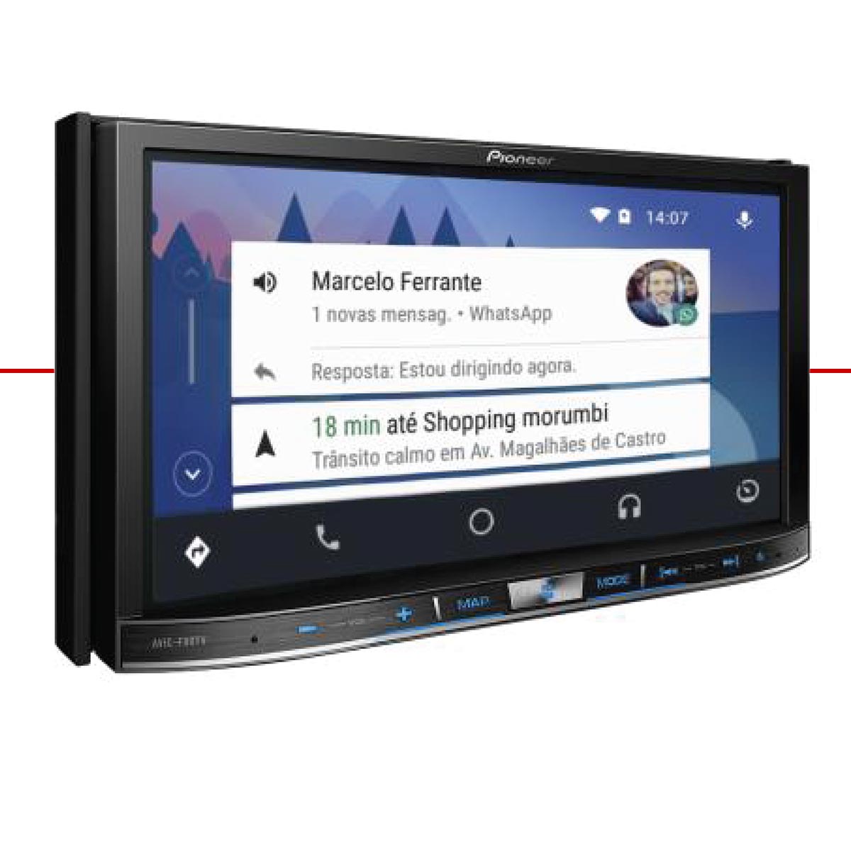 Central Multimídia Pioneer Avic F80TV