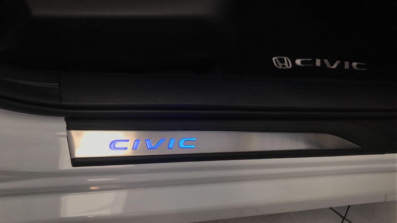Soleira Civic em LED