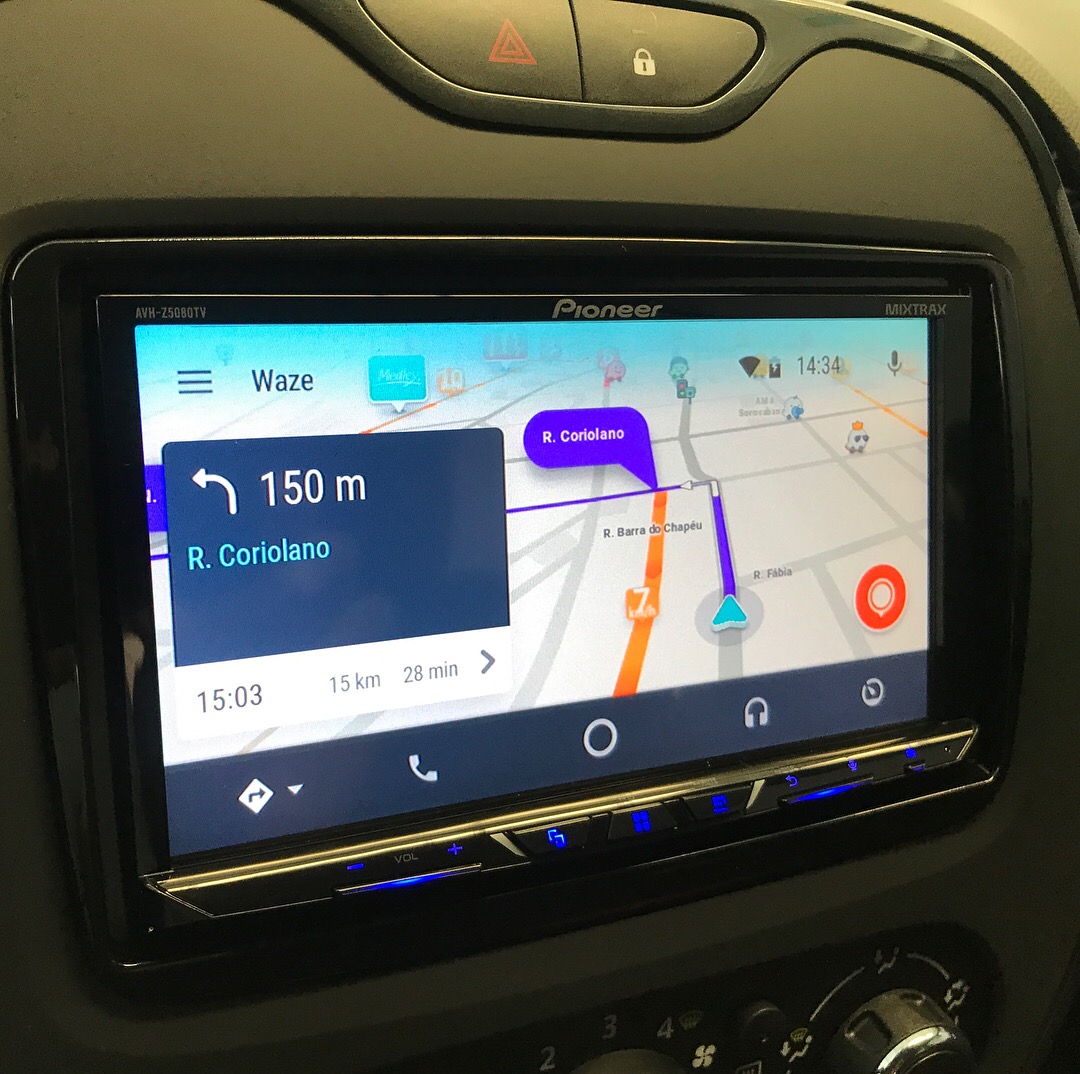 Captur - Central Multimídia Pioneer 