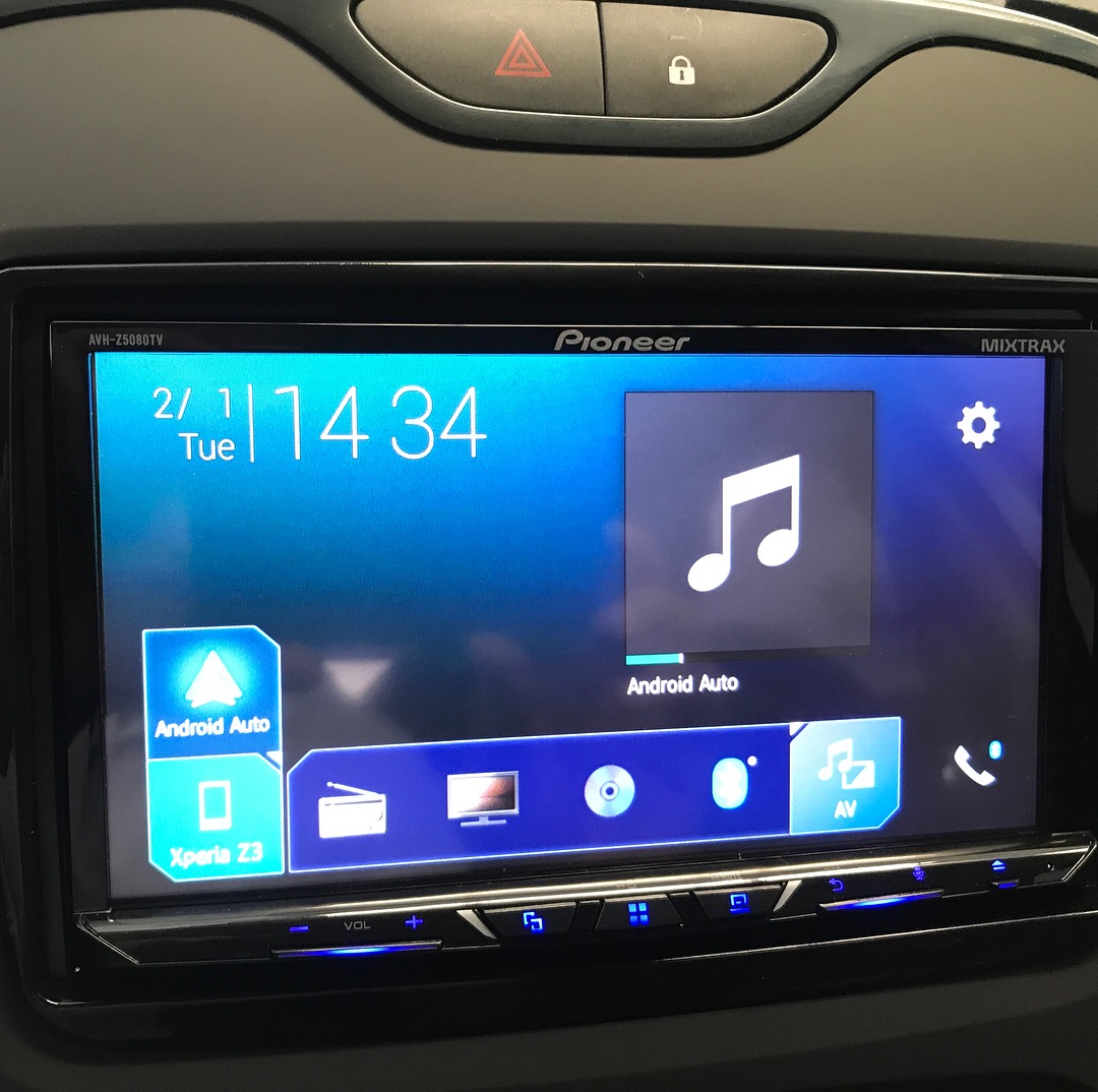 Captur - Central Multimídia Pioneer 