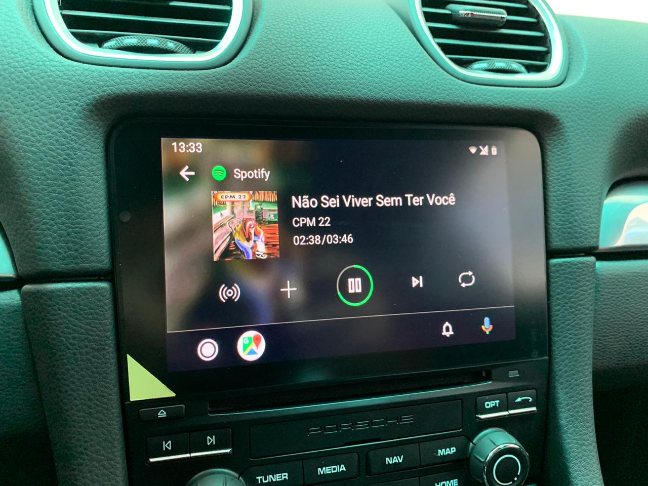Android Auto - Porsche 718 