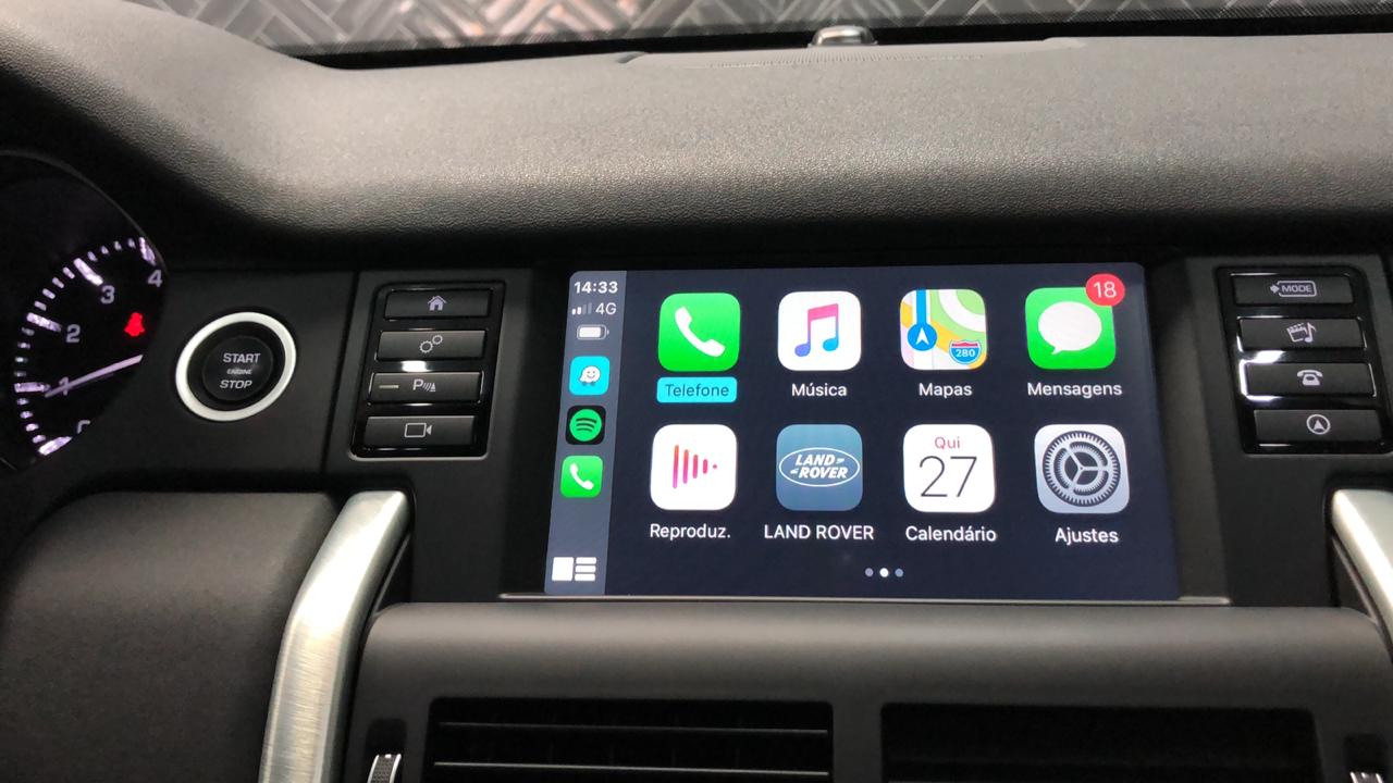 Discovery Sport - Car Play e Android Auto 