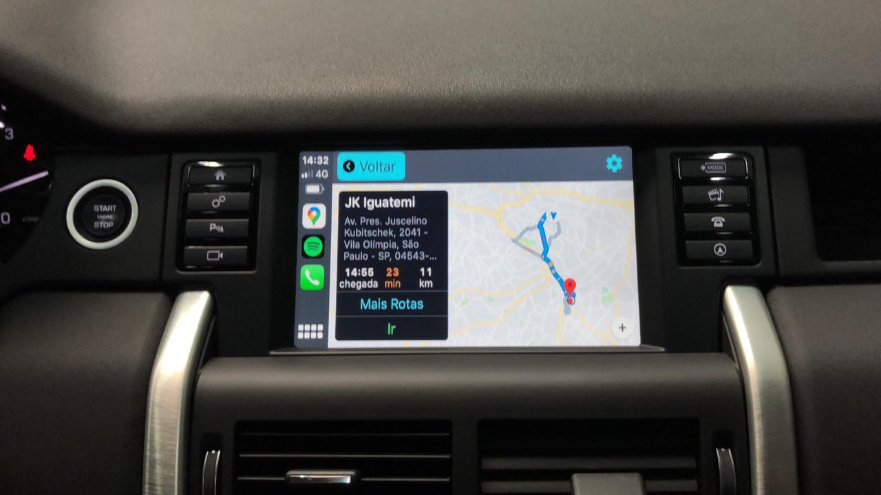 New Discovery - Car Play e Android Auto